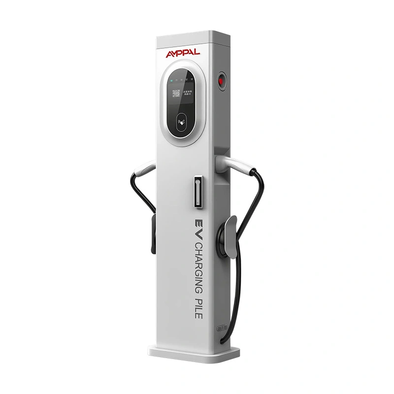22kW Slim Tower AC EV Charger for Residential and Commercial Properties